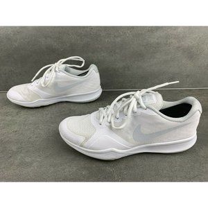 Nike Womens Size 8.5 Shoes Sneakers City Trainer 909013-100 White Running